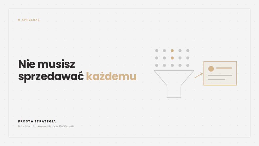 Nie musisz sprzedawać każdemu. Jak buyer persona pomaga pozyskiwać właściwych klientów?